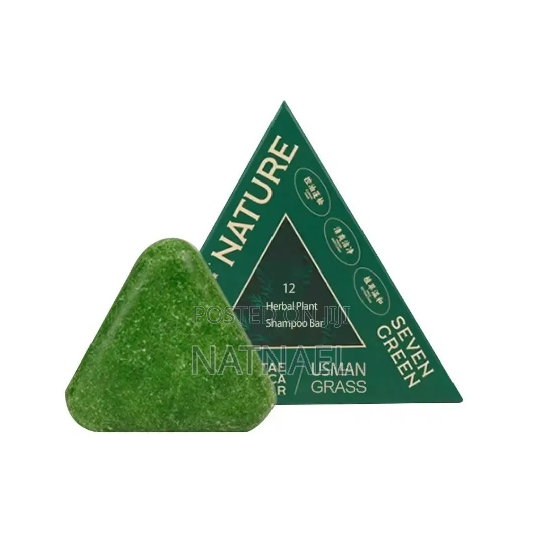 Nature Seven Green Herbal Shampoo Bar