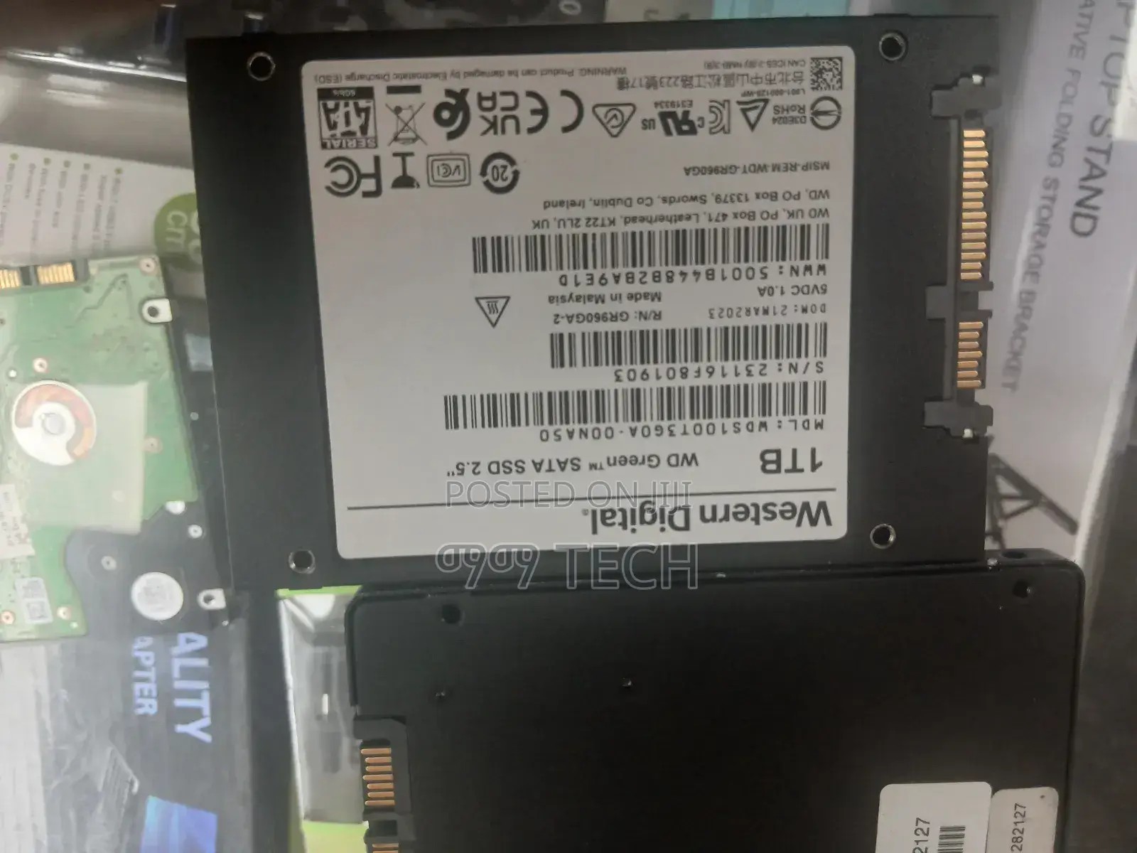 WD Green 1TB 2.5" SATA SSD – Super Fast Upgrade!