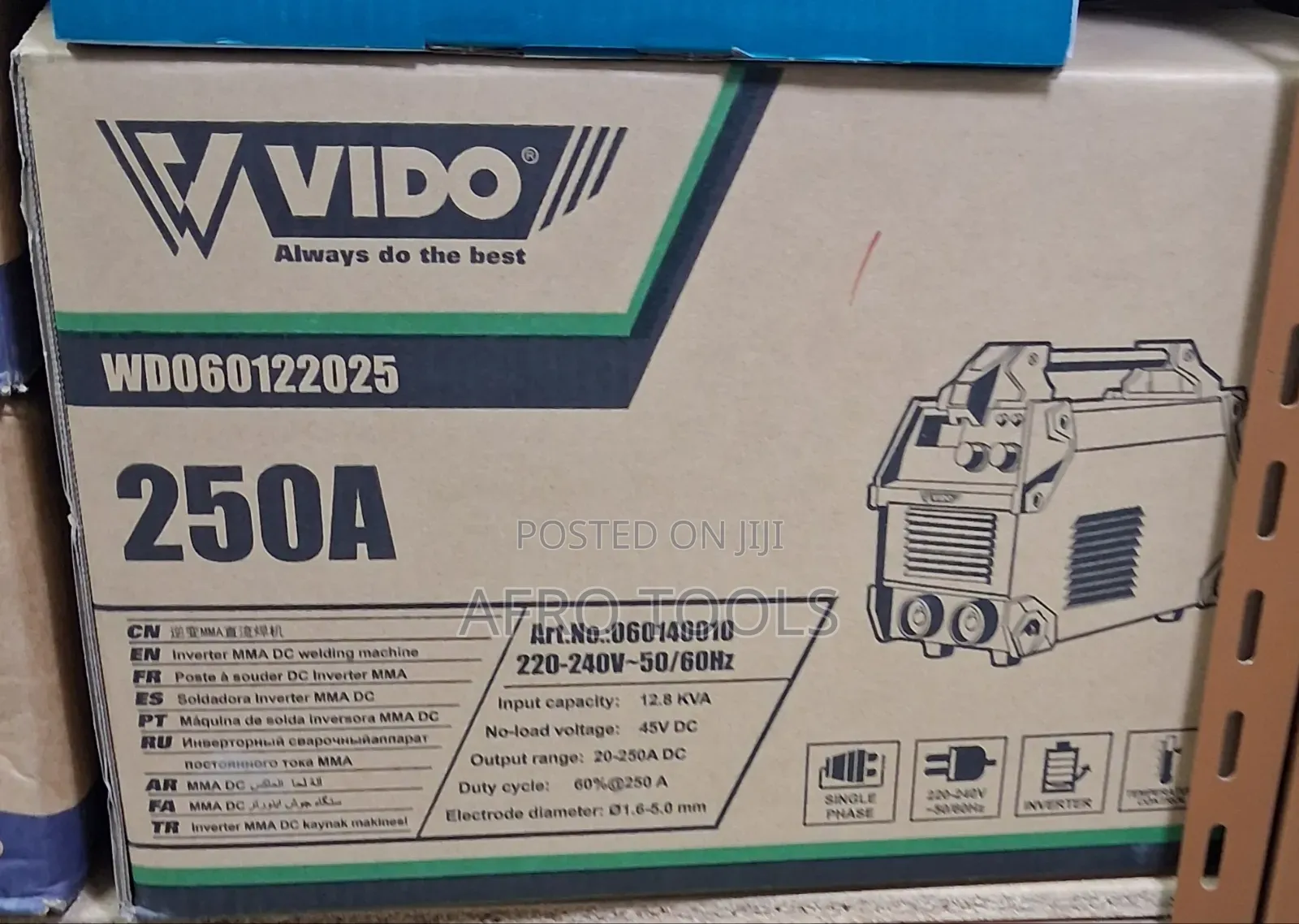 ቪዶ 250 Welding Machine
