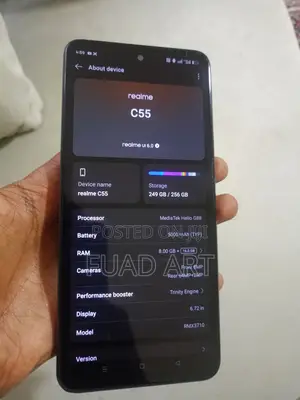 Realme C55 256 GB Black