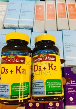30 Softgels Vitamin D3+ for Immune, Bone,teeth Muscle Health