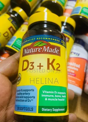 USA Brand Vitamin D3 With 30 Softgels Dietary Supplement