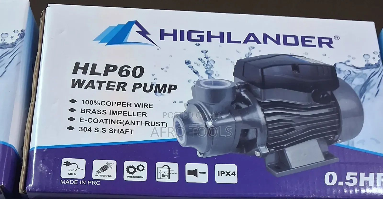0.5HP ሐይላንደር (Highlander Water Pump)