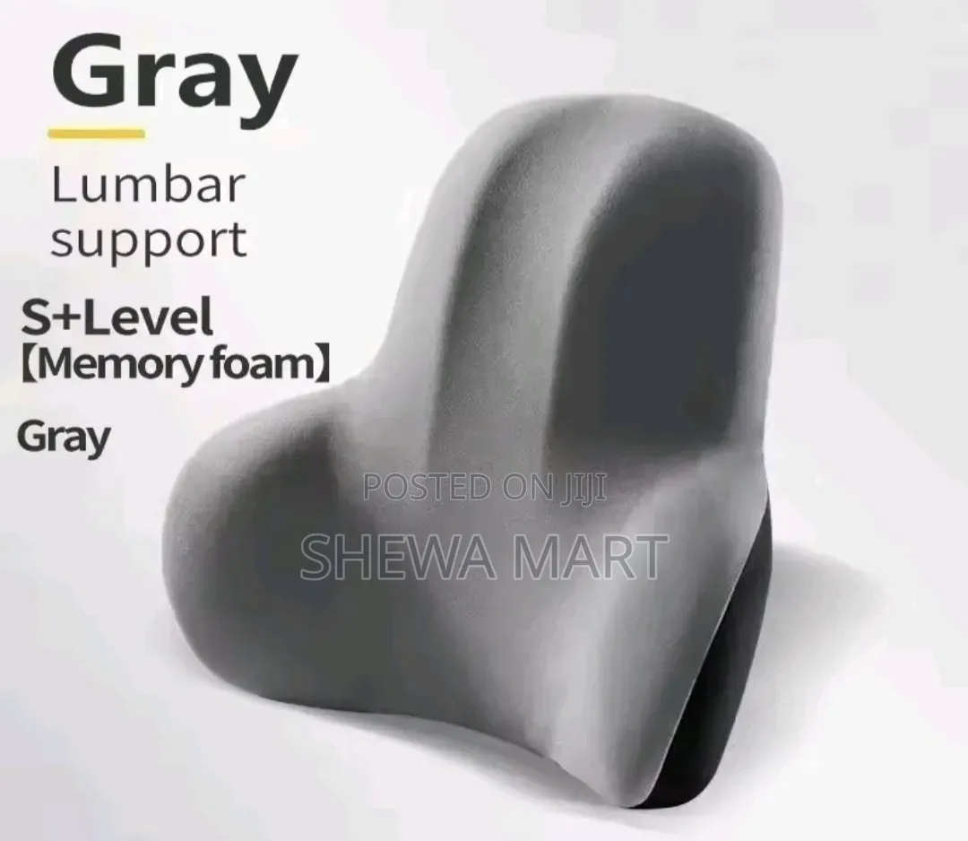 Lumbar Support Cushion Set, Suitable for Office Chairs, Memory Foam