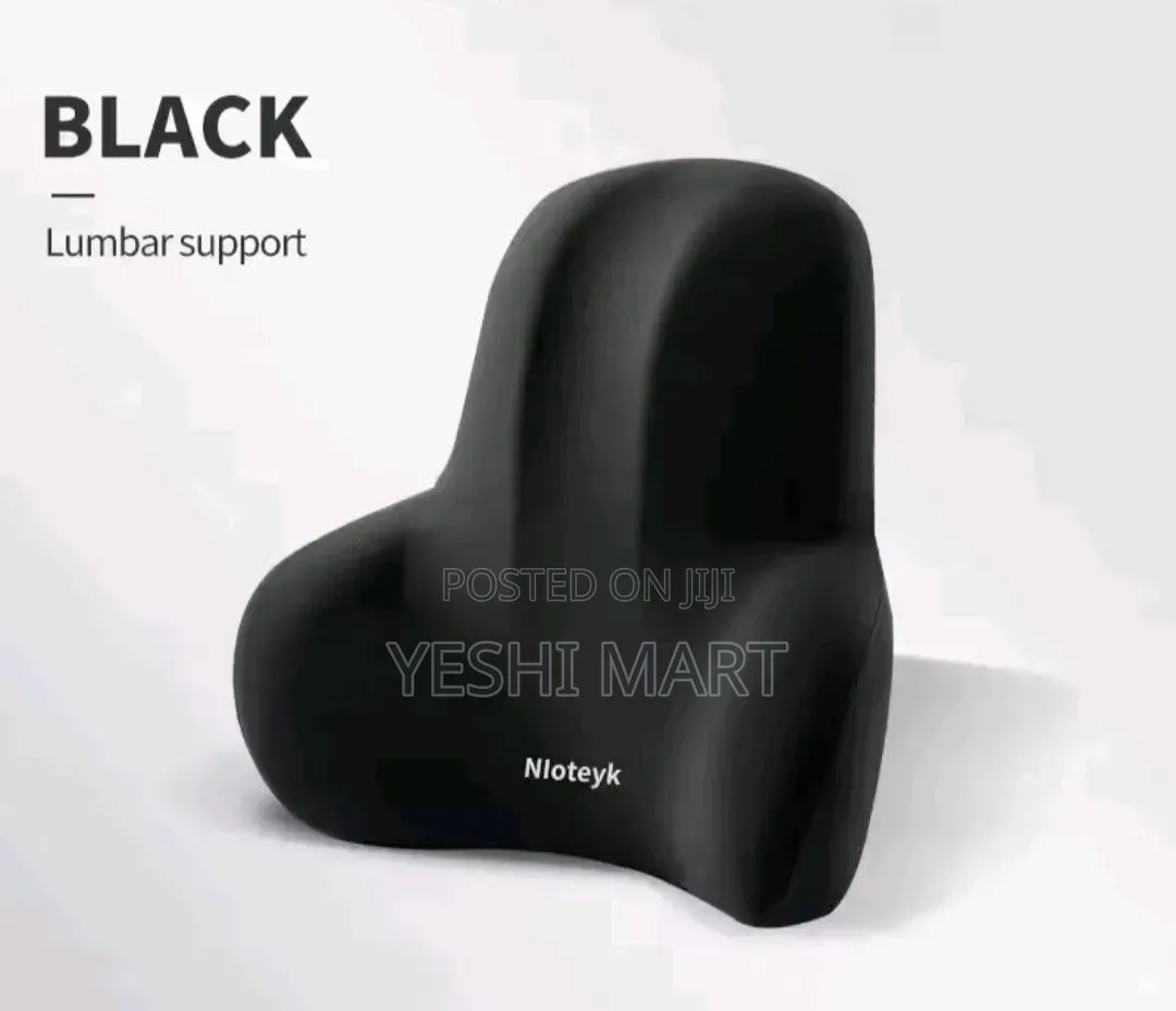 Lumbar Support Cushion Set, Suitable for Office Chairs, Memory Foam Ba