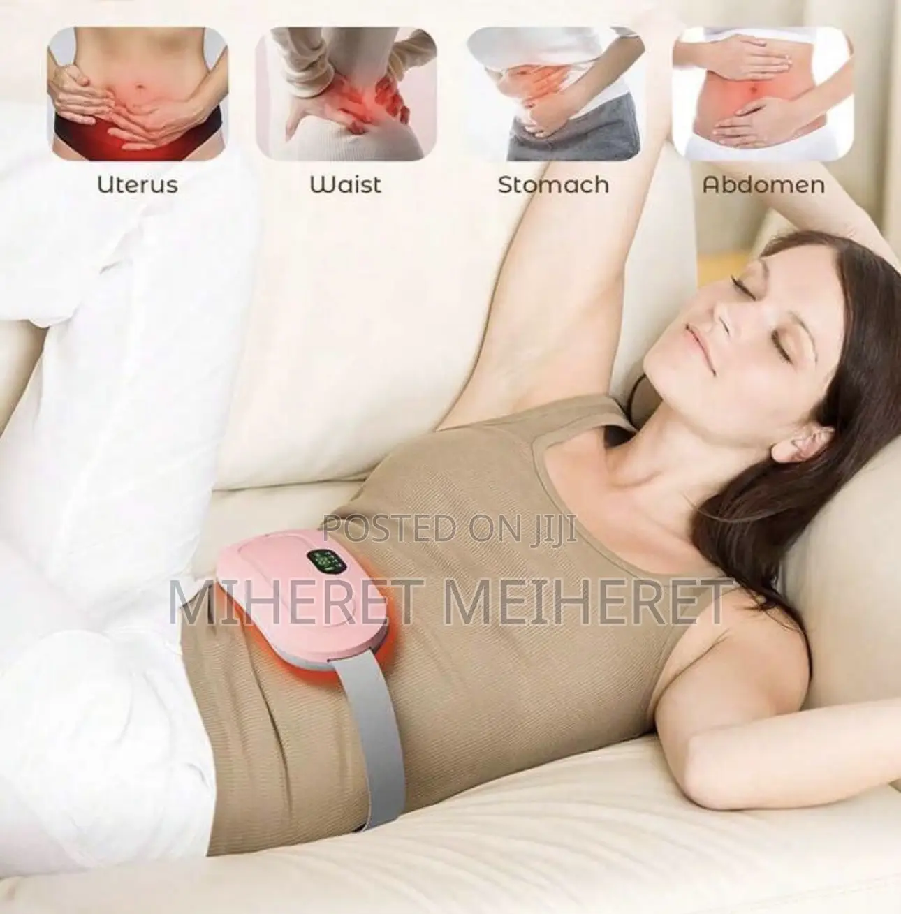 Teckwe Menstrual Heating Pad, Cycle Heating Pad for Cramps,Female