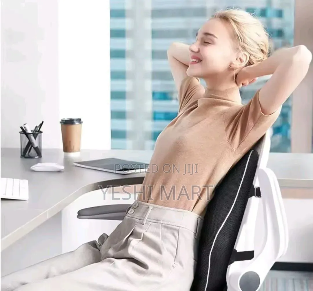 Lumbar Support Cushion Set, Suitable for Office Chairs, Memory Foam