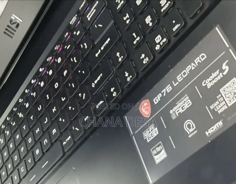 New Laptop MSI 16GB Intel Core i7 SSD 1T
