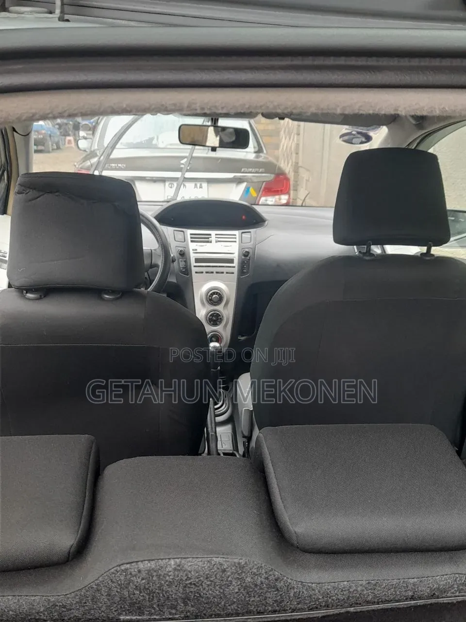 Toyota Yaris 2008 Gray