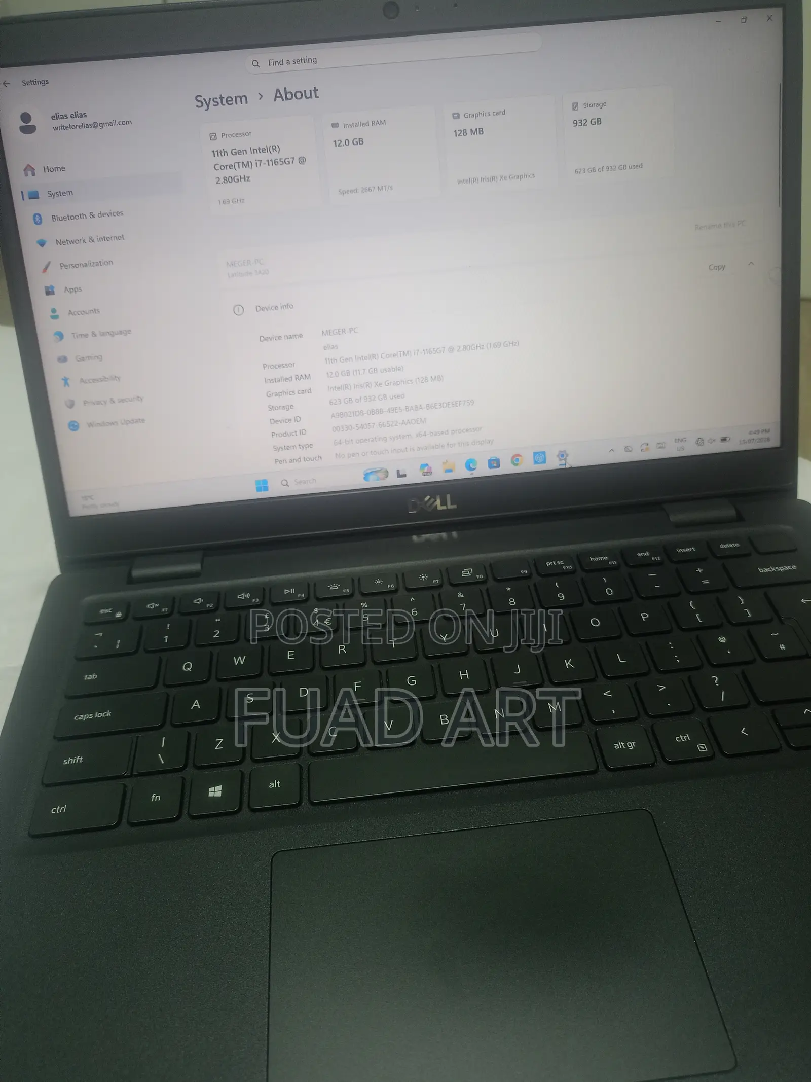 Laptop Dell Latitude 3420 12GB Intel Core i7 HDD 1T