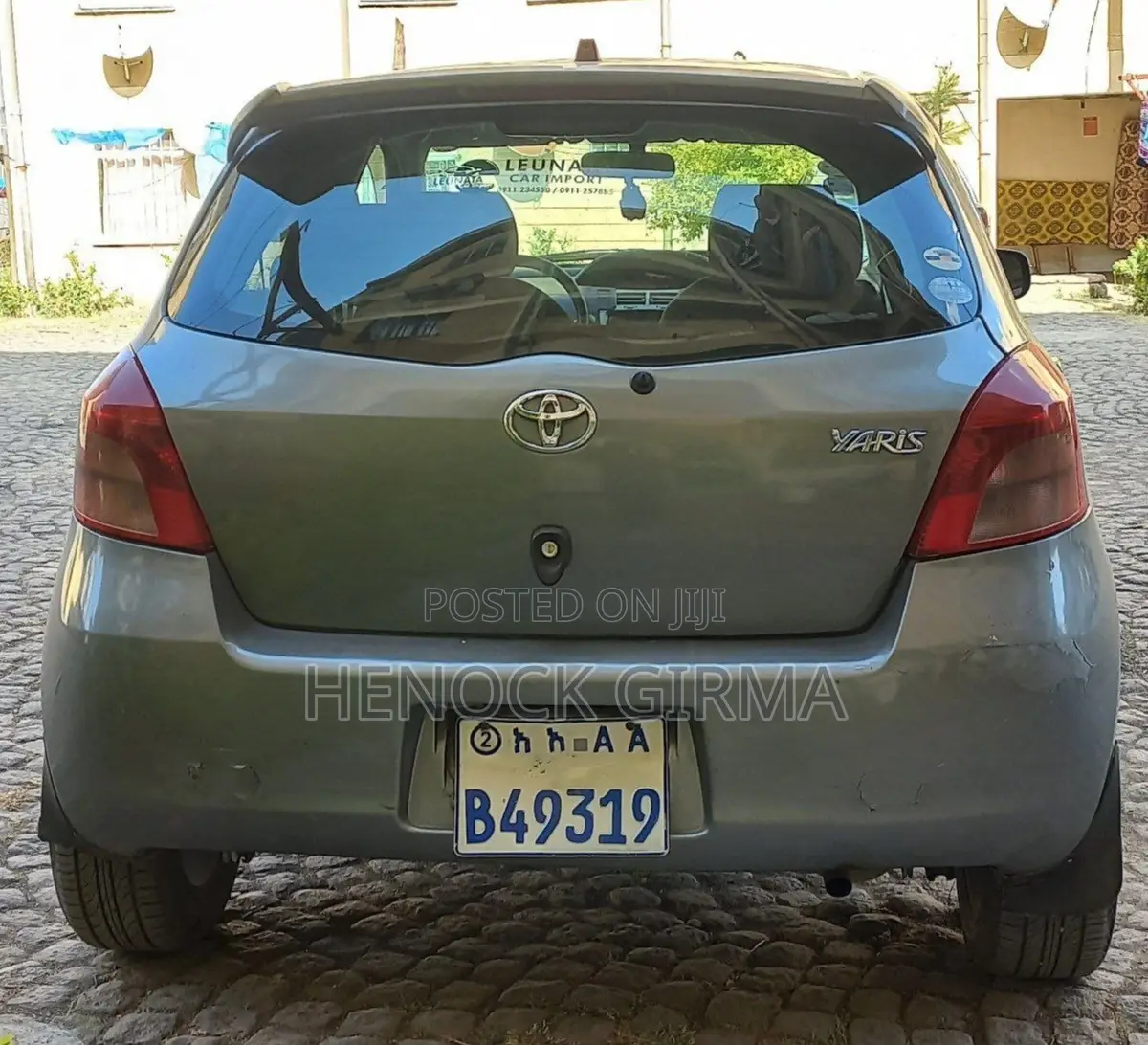 Toyota Yaris 2007 Gray