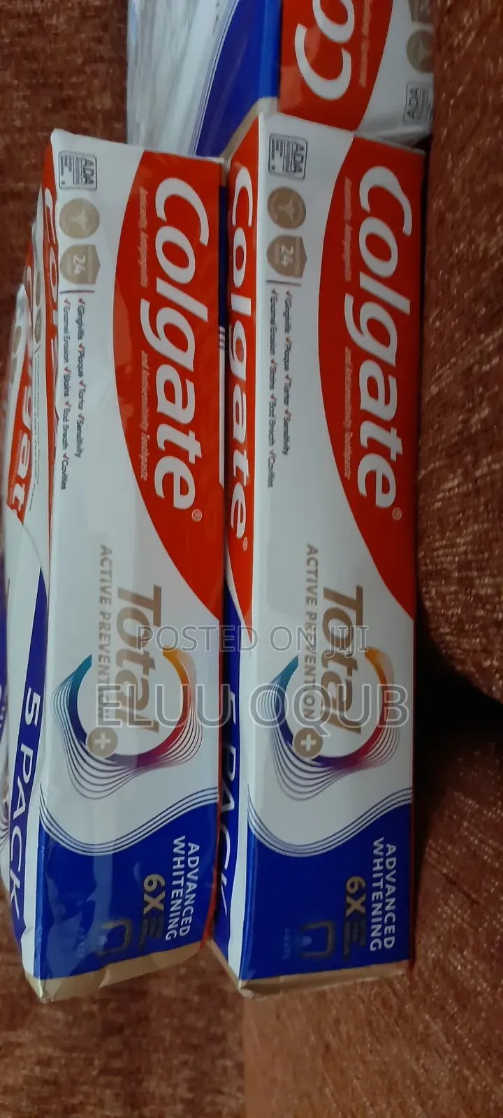 Colgate Advanced Whitening 5 Pack and 2000 Birr for Each