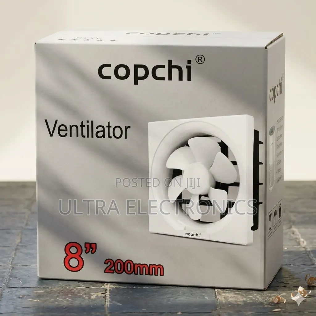 Copchi 8" (200mm) Ventilator Fan Your Space Fresh Comfortable!