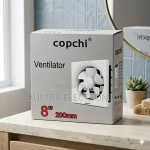 Copchi 8" (200mm) Exhaust Ventilator Fan Fresh Air, Better