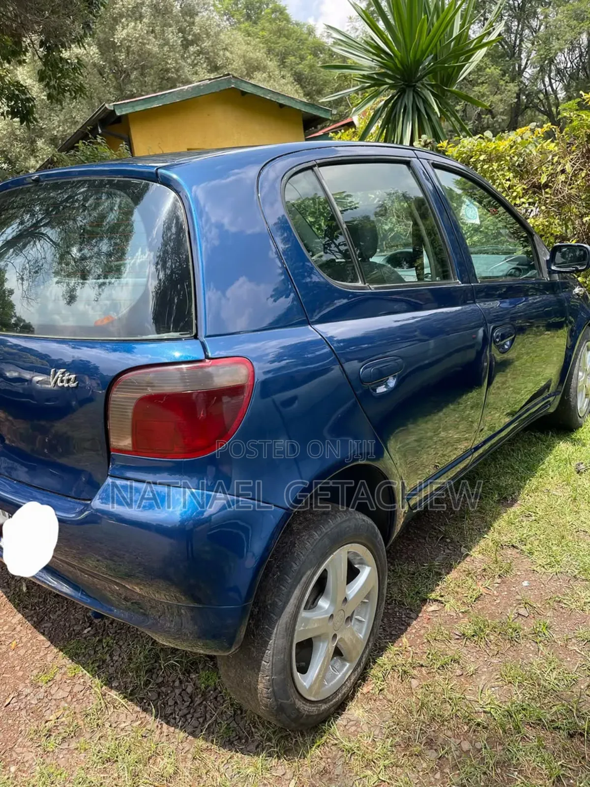 Toyota Vitz 2001 Blue