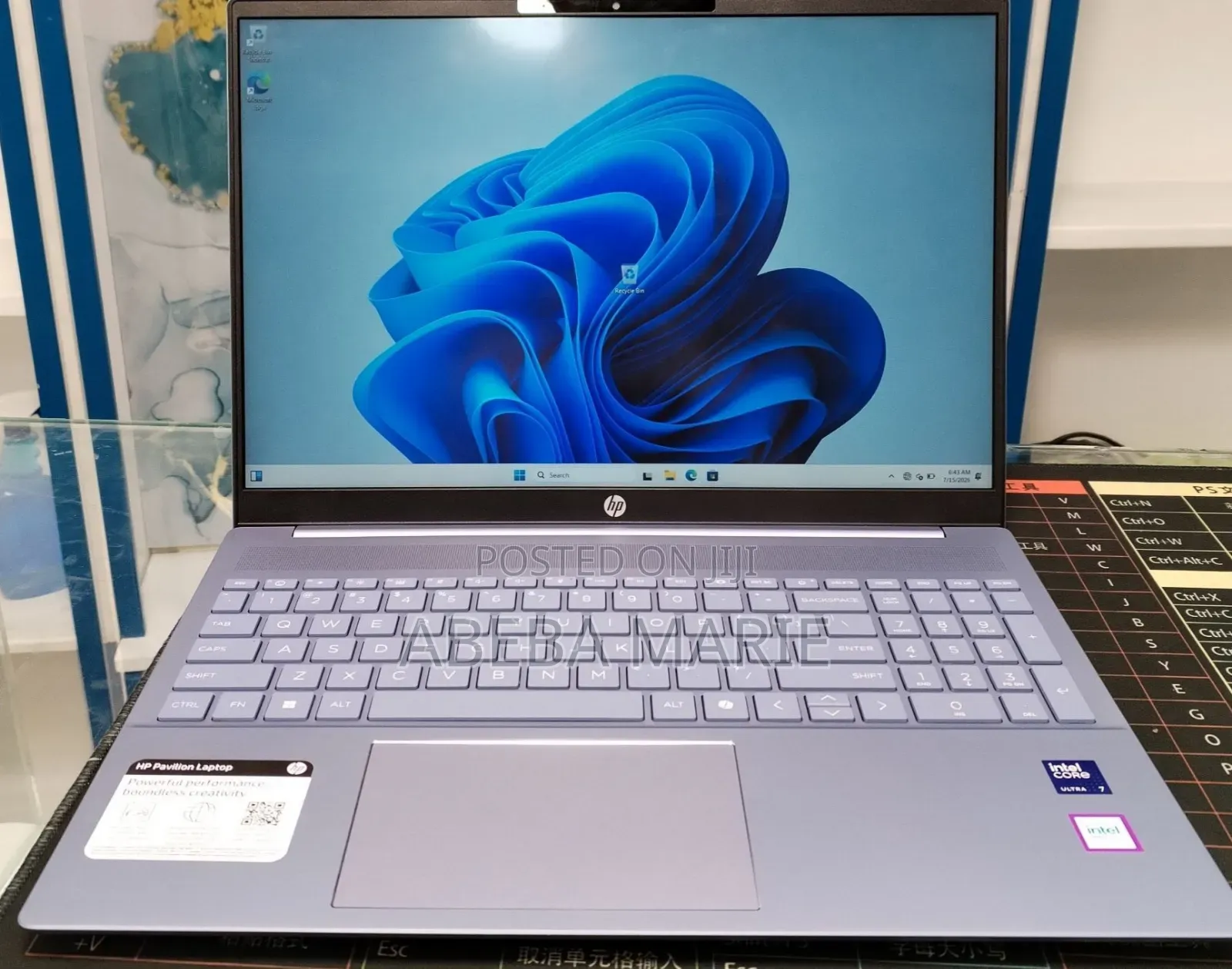 New Laptop HP Pavilion 15 16GB Intel Core Ultra 7 SSD 1T