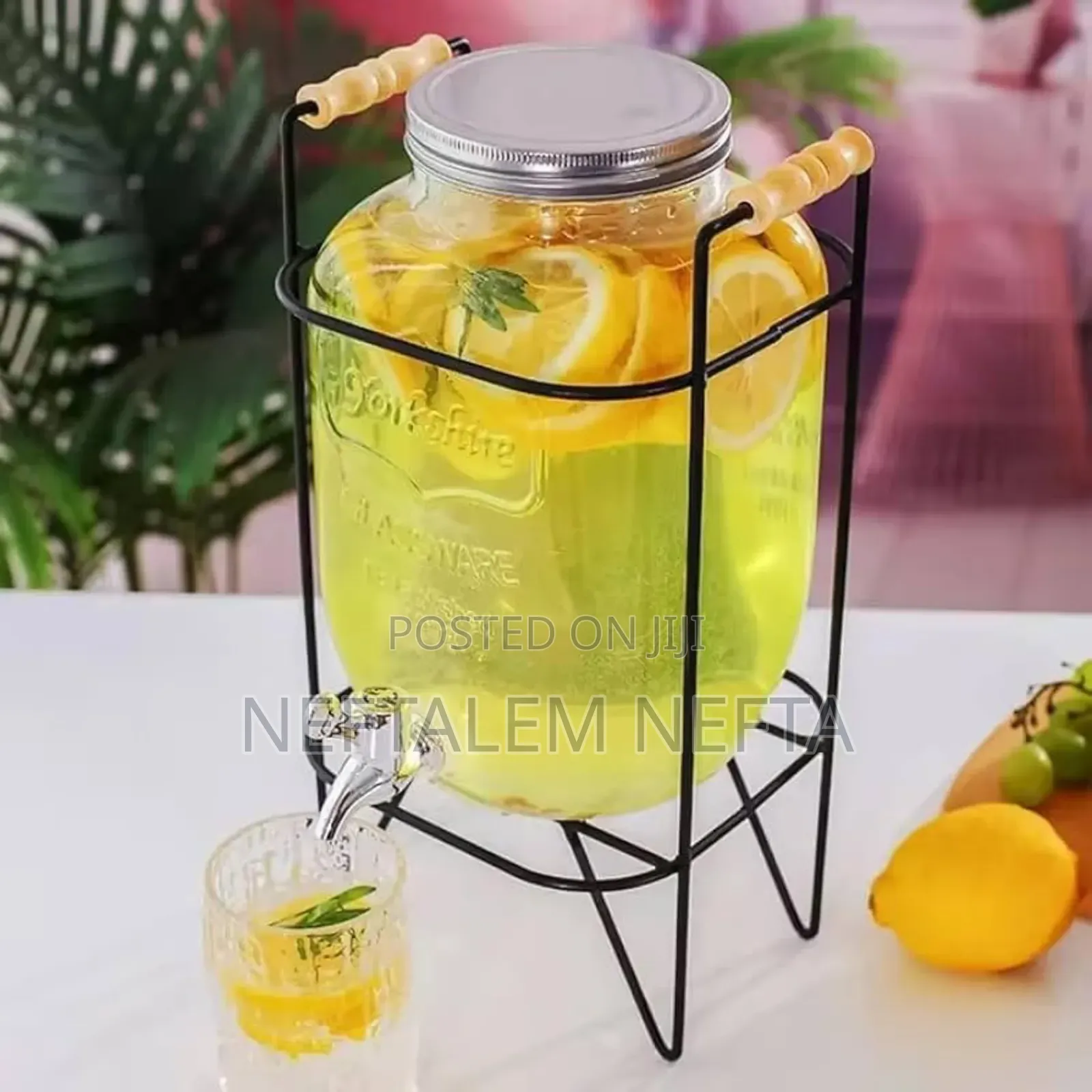 Glass Beverage Dispenser