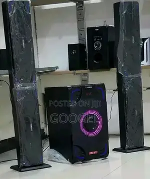 Unibell 3.1 ቻናል ሆምትያተር እስፒከር