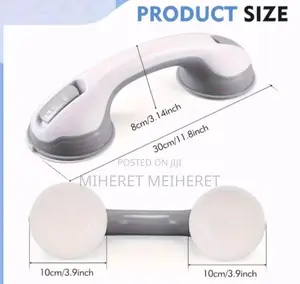 Bathroom Strong Suction Cup Handle, Suction Cup Bar