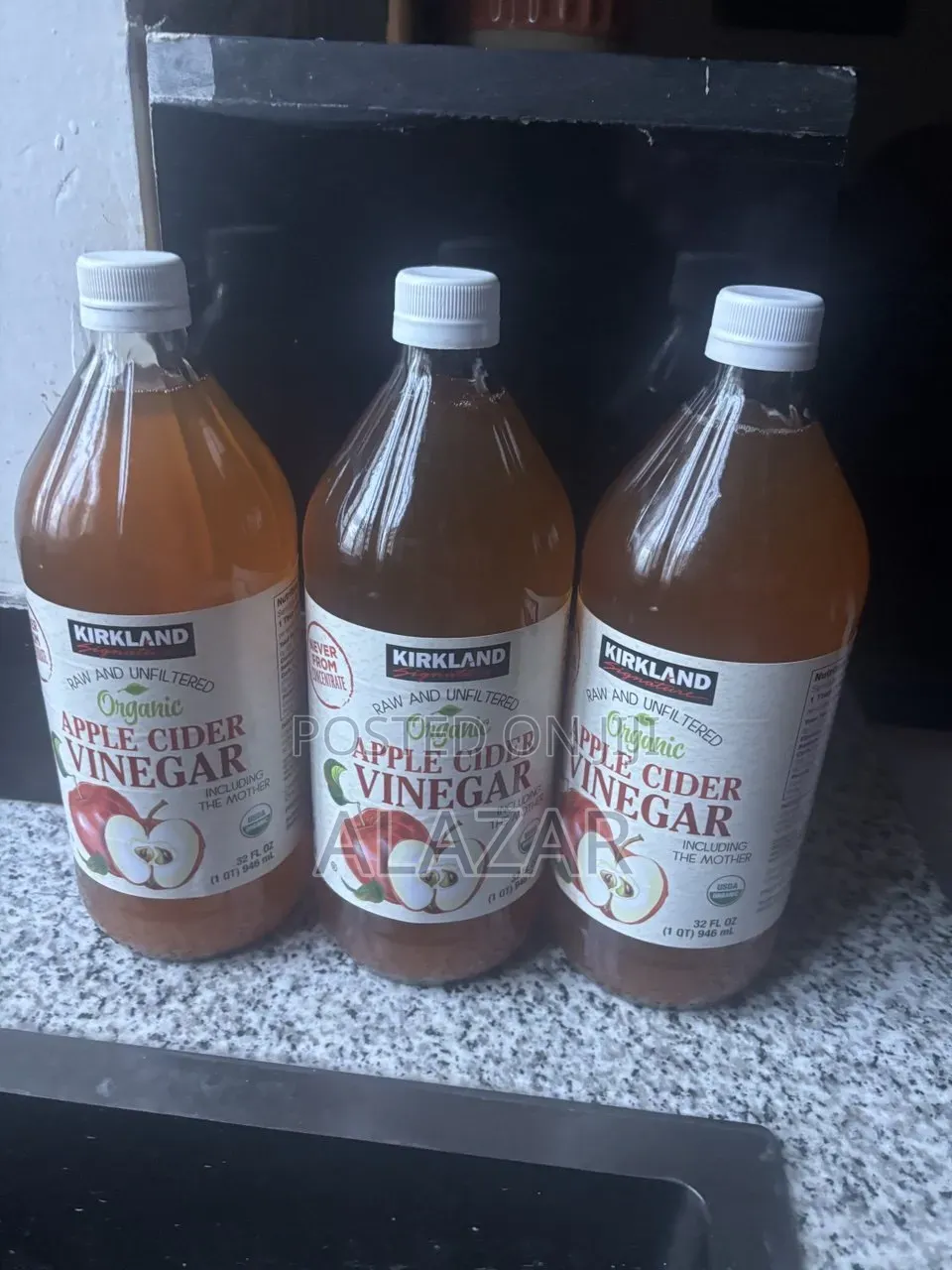 Kirkland Organic Apple Cider Vinegar With the Mother 946ml