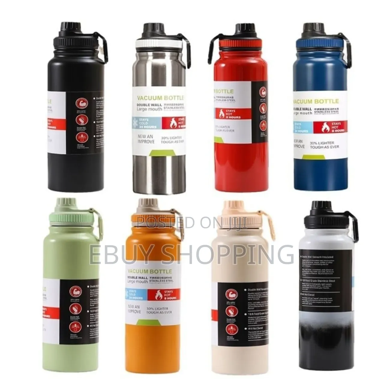High-Quality Vacuum Insulated Bottle – Keeps Ice Unmelted for Hours