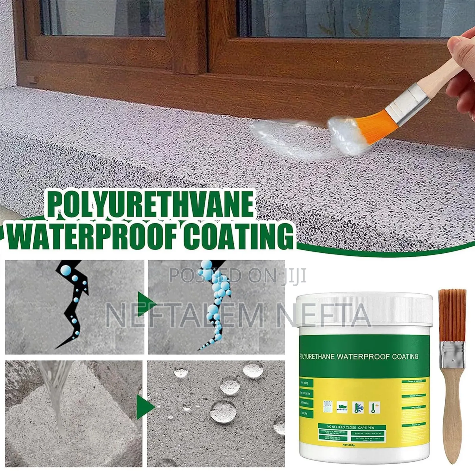 POLYURETHANE WATER Proof Coating Glue