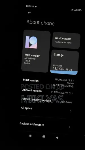 Xiaomi Redmi Note 8 Pro 128 GB Blue
