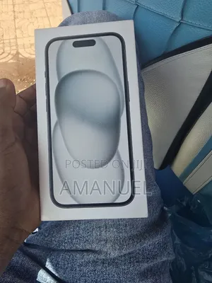 New Apple iPhone 15 128 GB Black