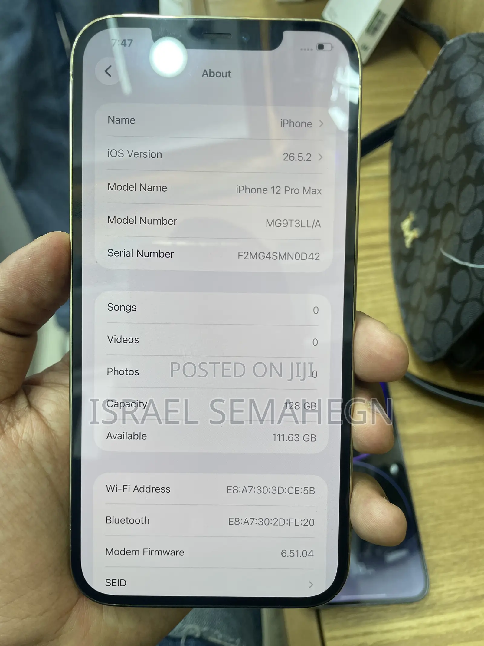 Apple iPhone 12 Pro Max 256 GB Gold