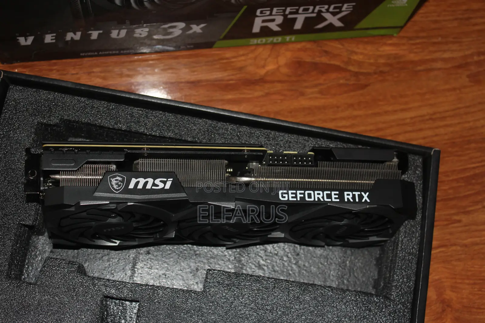 MSI GeForce RTX 3070 Ti Ventus 3X 8G OC Graphics Card
