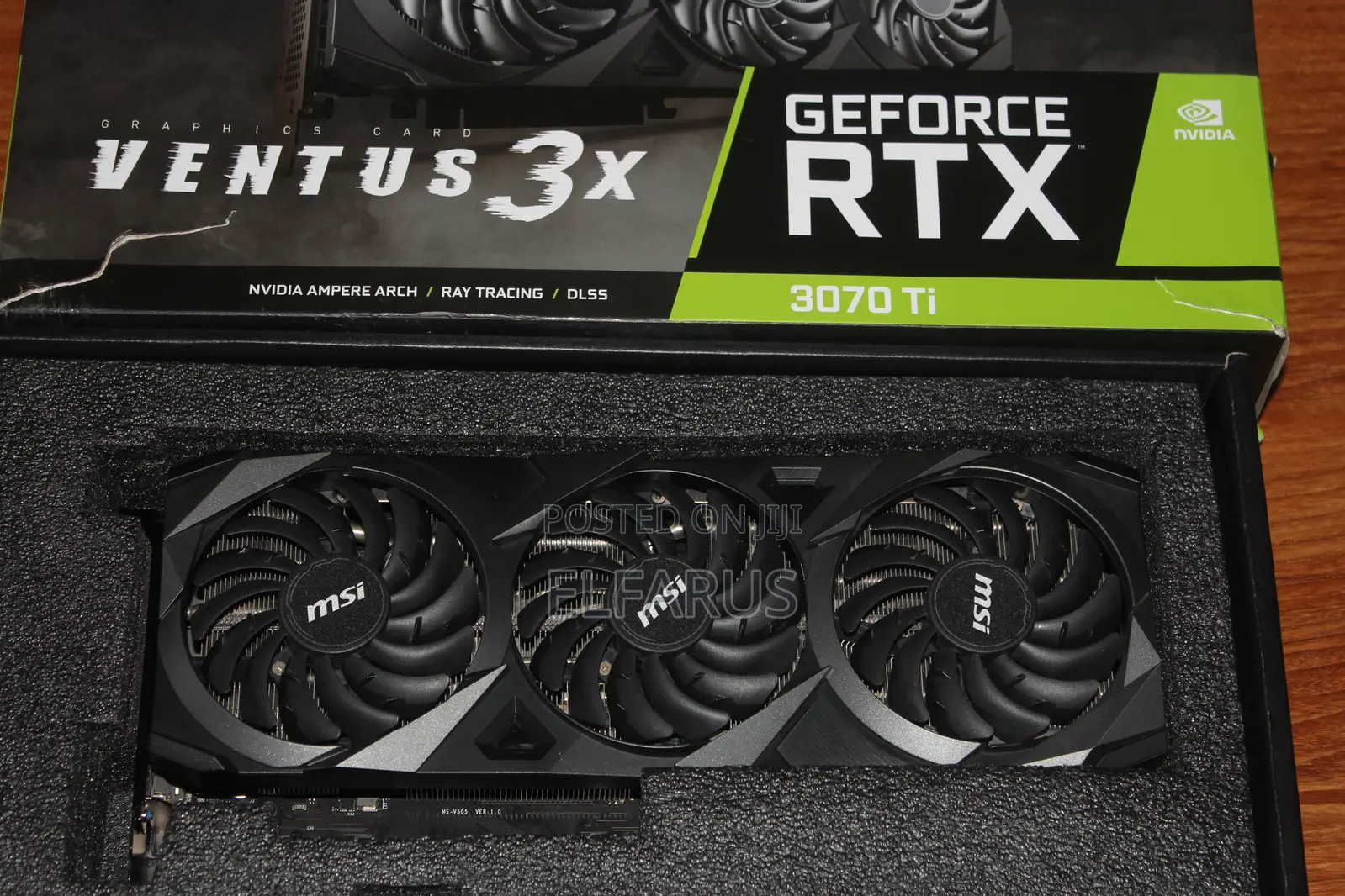 MSI GeForce RTX 3070 Ti Ventus 3X 8G OC Graphics Card