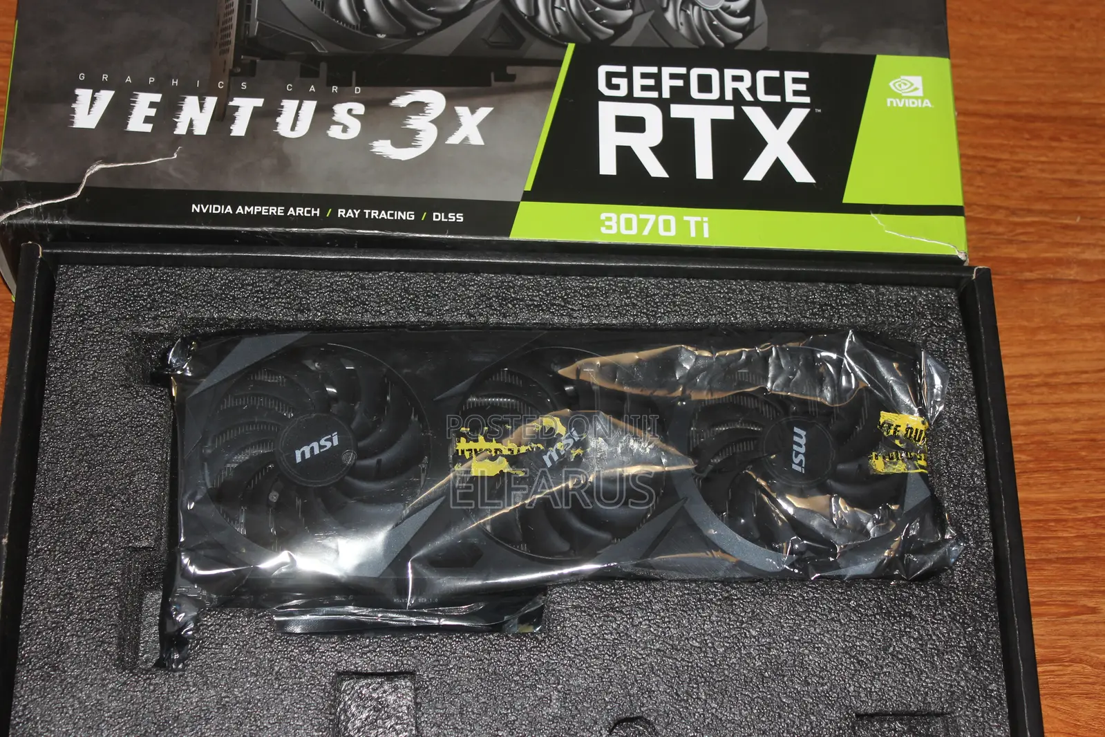 MSI GeForce RTX 3070 Ti Ventus 3X 8G OC Graphics Card