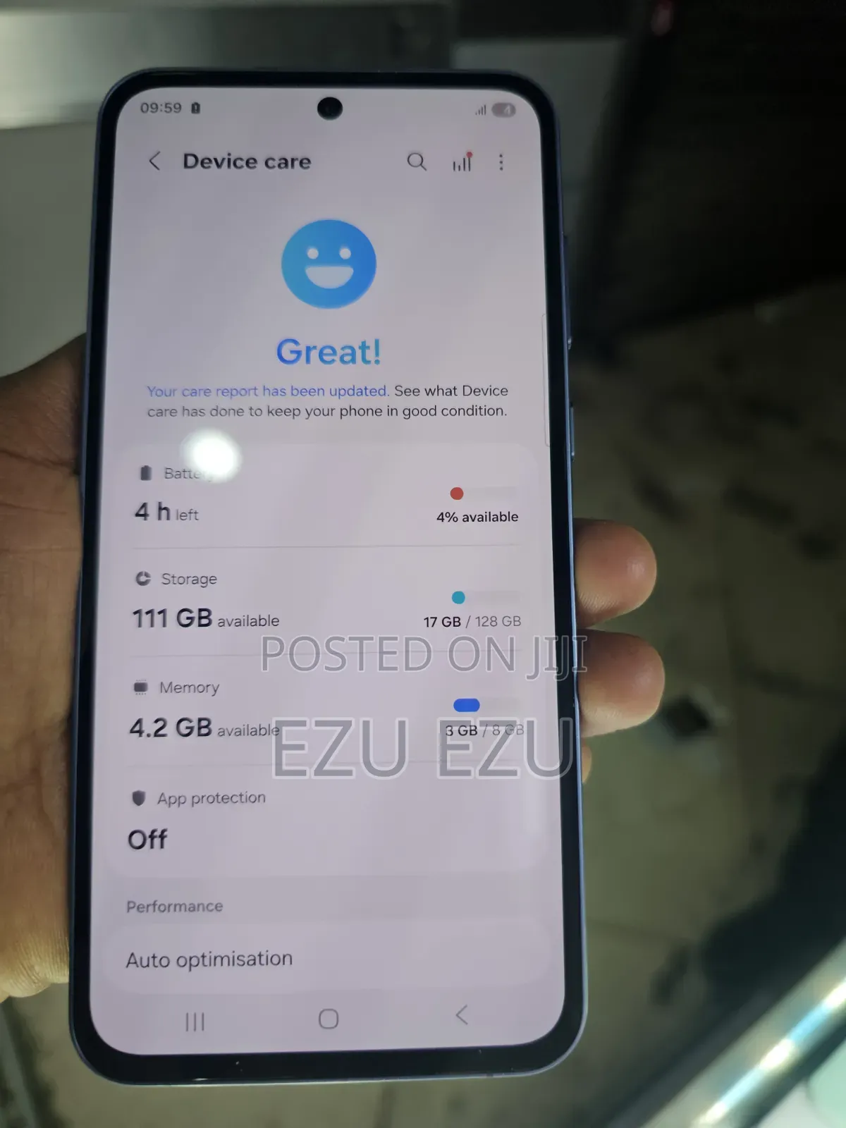 Samsung Galaxy A55 128 GB Blue
