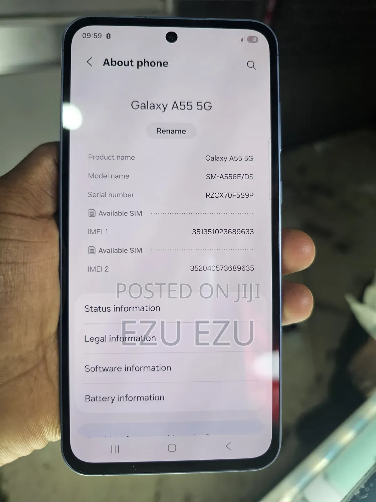 Samsung Galaxy A55 128 GB Blue