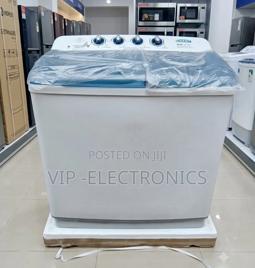 Crest Washing Machine 14Kg – High-Capacity Washer