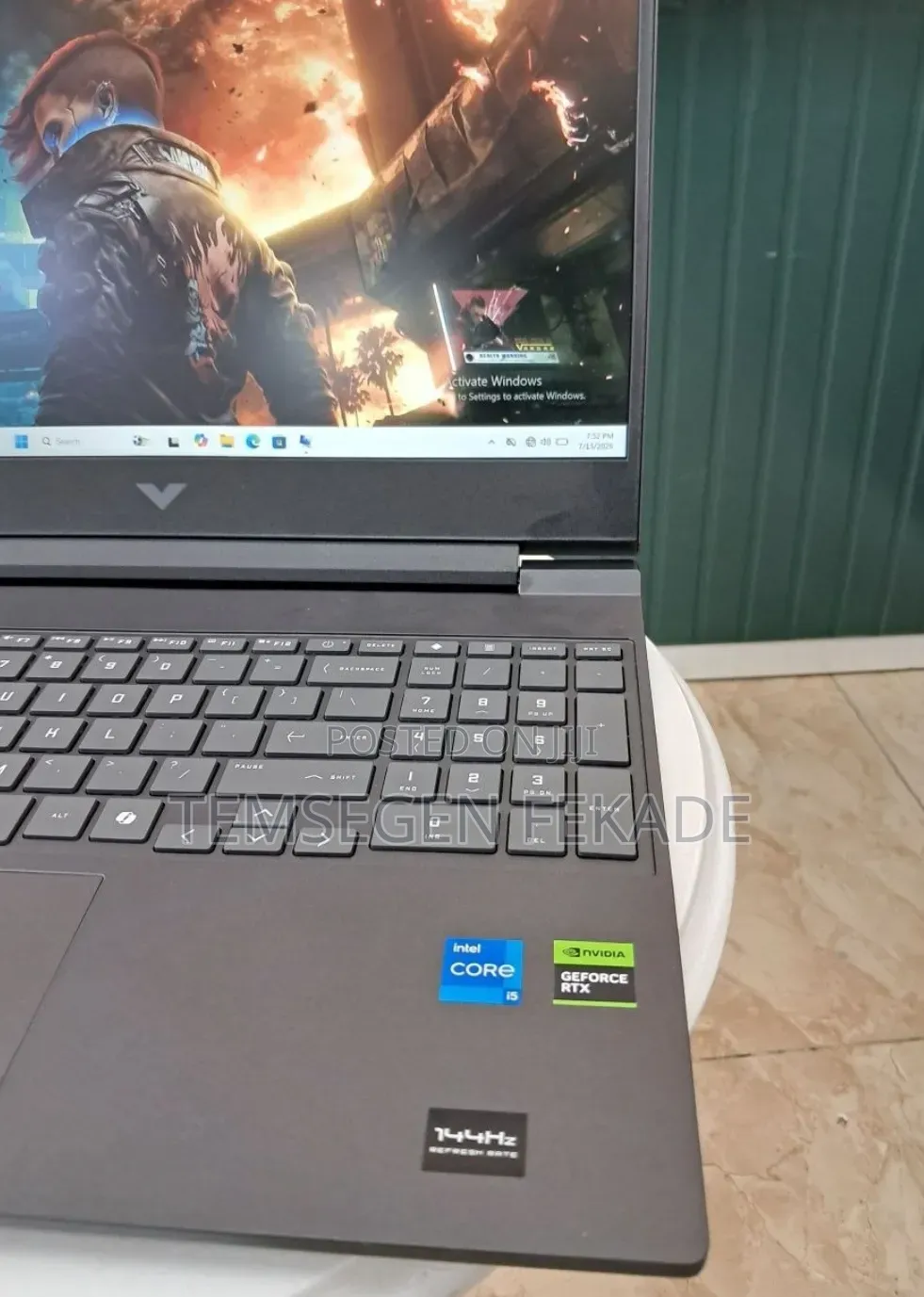 New Laptop HP Victus 15 16GB Intel Core i5 SSD 1T