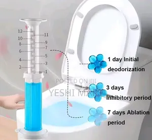 Toilet Cleaner Gel-Toilet Gel Stamps, Air Freshener, Effective Deodo