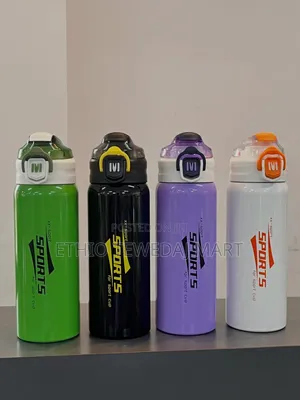 Stainless Steel Water Bottle 600ml | 12hrs Hot-Cold | የውሃ ኮዳ Koda