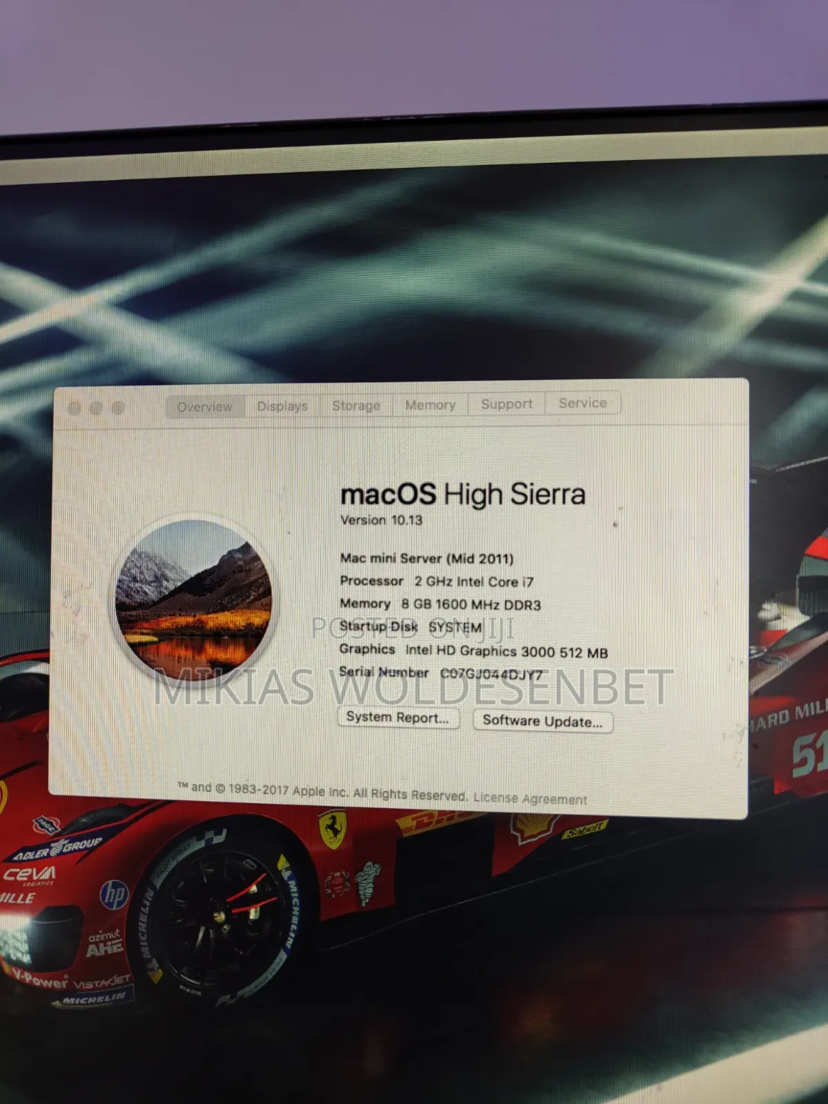 Server 8GB Intel Core i7 SSD 512GB