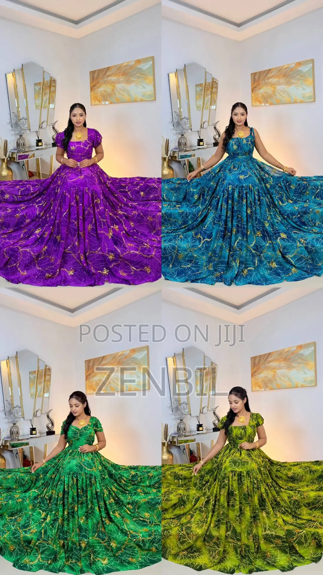 Chiffon Dress by Zenbil