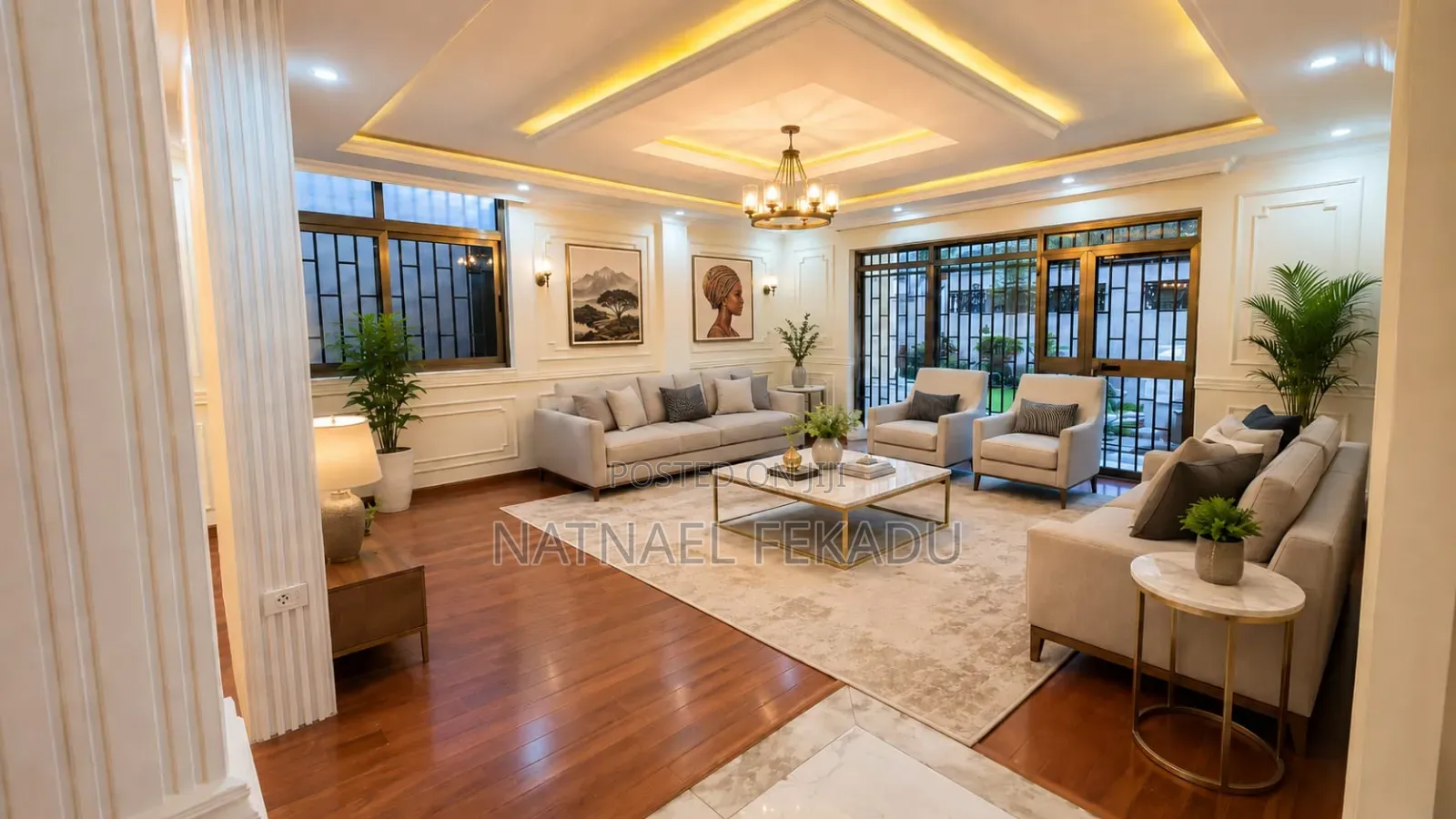 11bdrm House in Luxury Apartments, Lideta for rent
