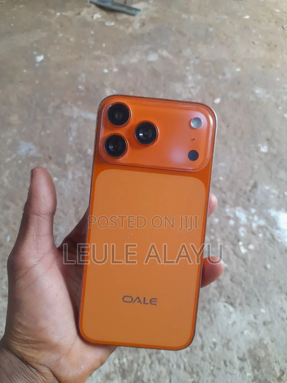 Oale 17Pro Max 128 GB Silver