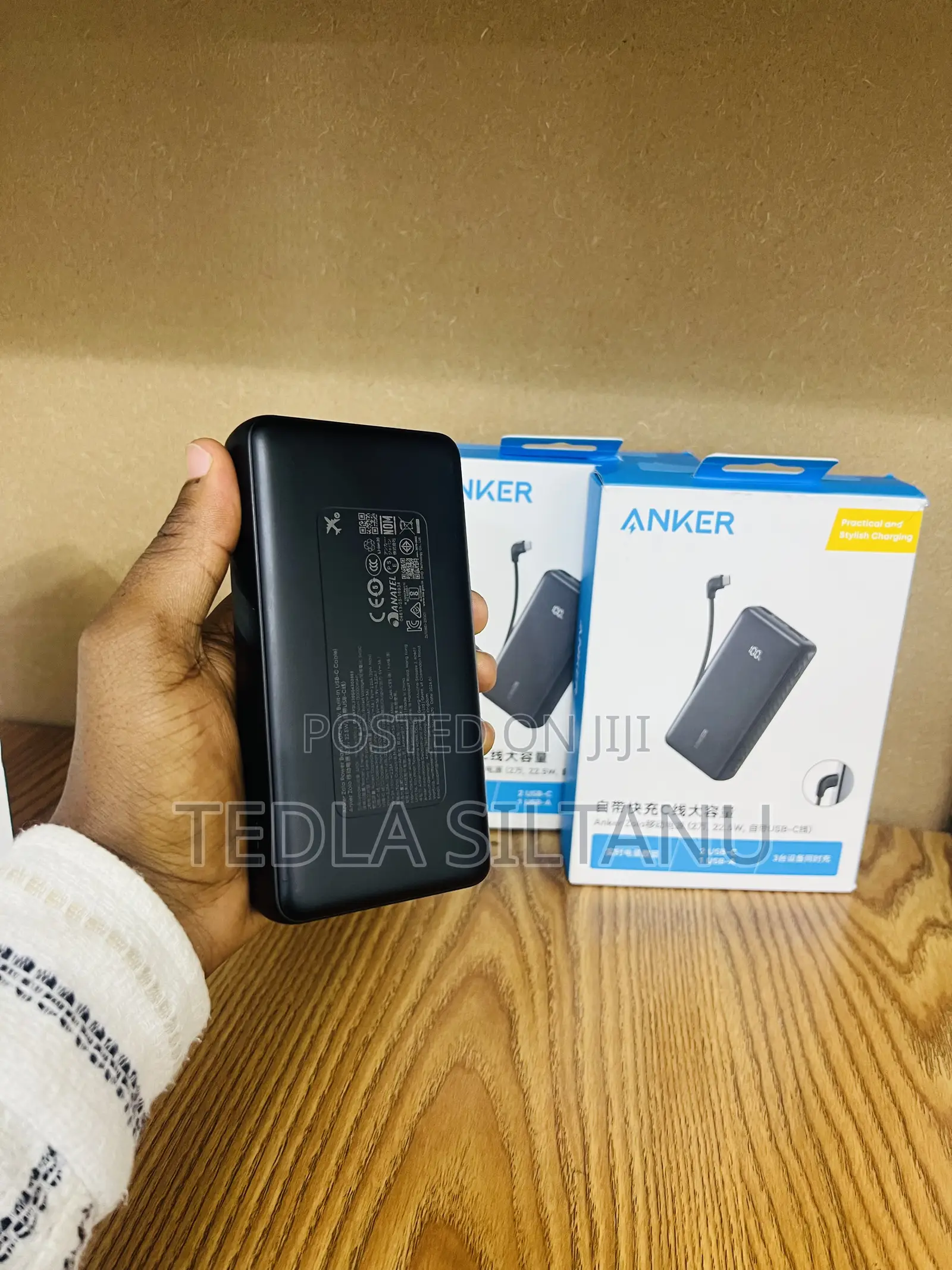 Anker Zolo 20,000mAh 22.5W Fast Charging Power Bank