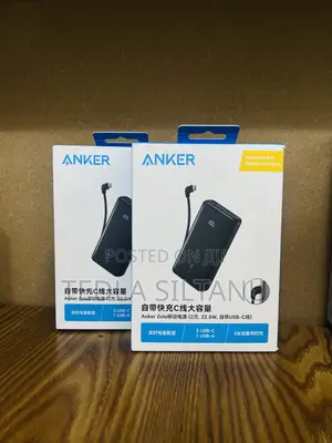 Anker Zolo 20,000mAh 22.5W Fast Charging Power Bank