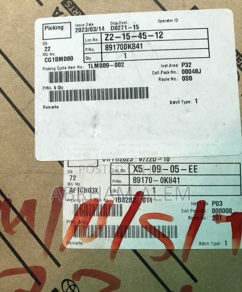 SRS Airbag Control Module (Airbag ECU) –