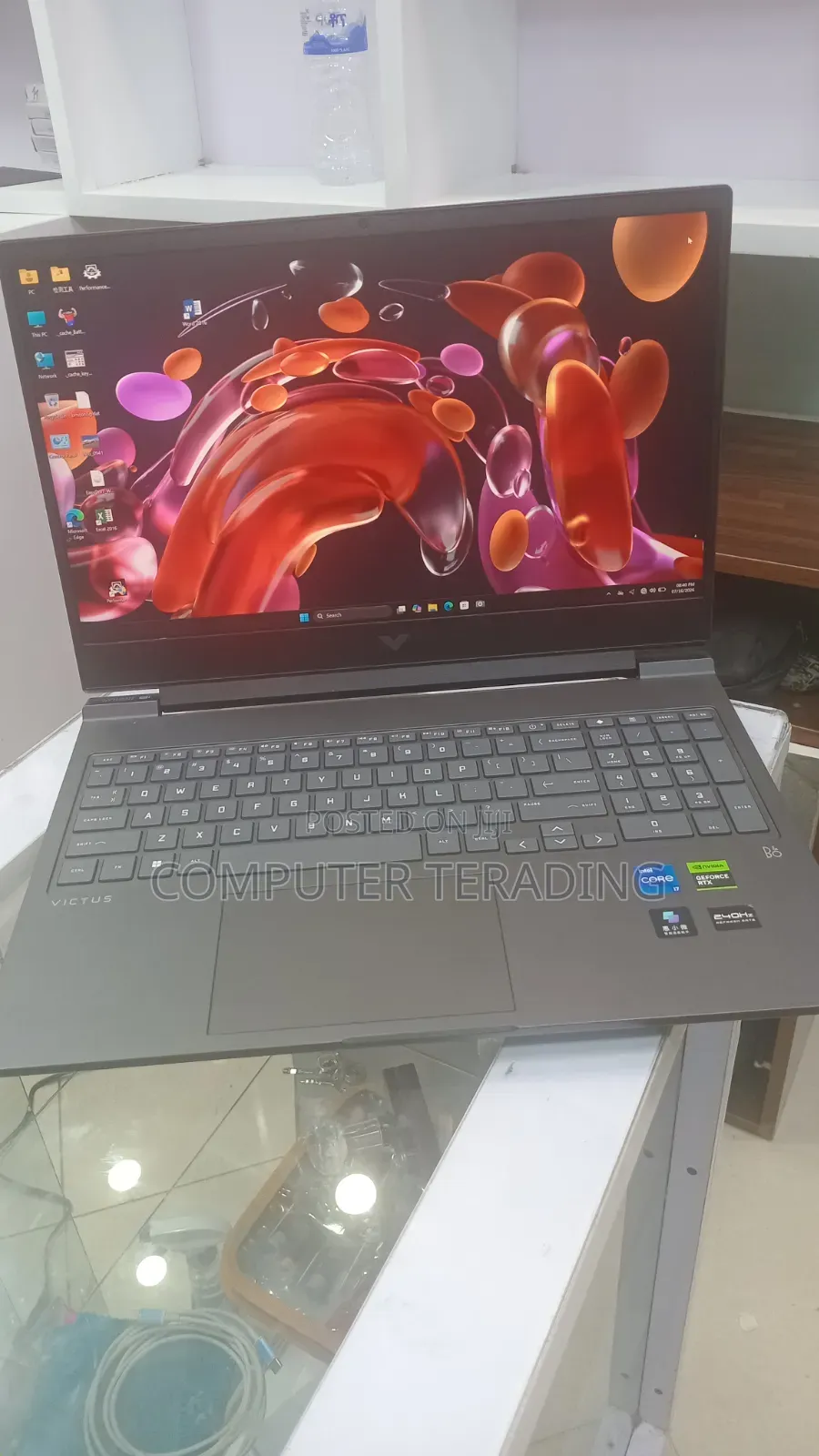 New Laptop HP Victus 16 16GB Intel Core i7 SSD 1T