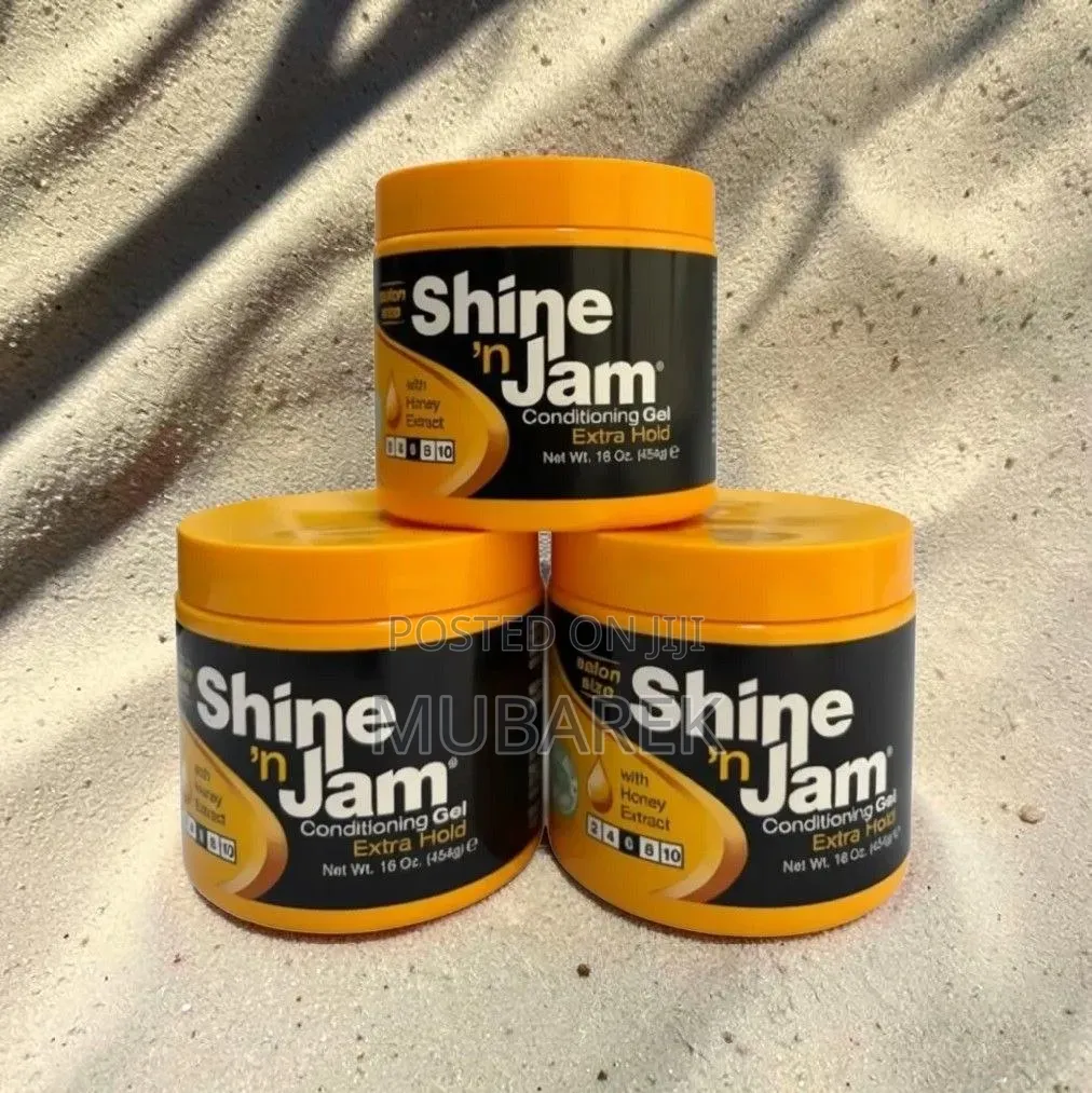 Get Flawless Braids Twists With Shine 'N Jam Extra Hold Gel 