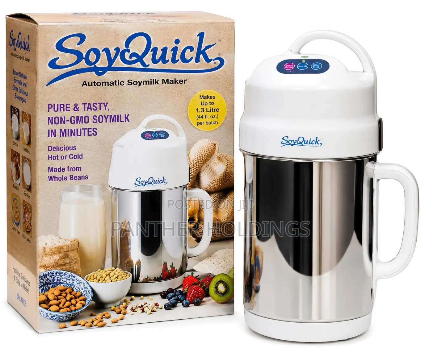 Grab Your Soymilk Maker Today! ( Almond,Rice,Oat, Butter and Raw)