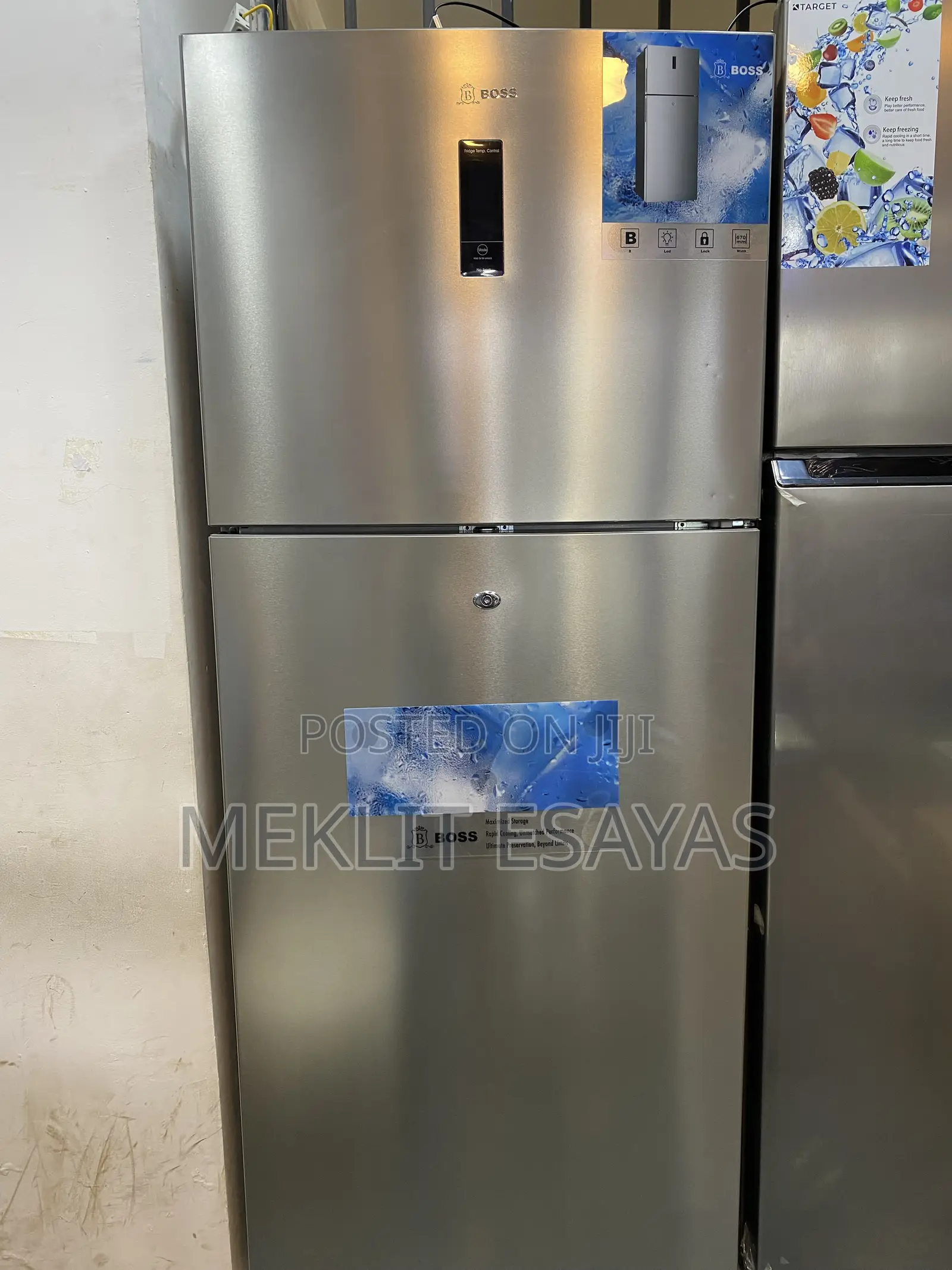Boss Brand Top-Mount Refrigerator