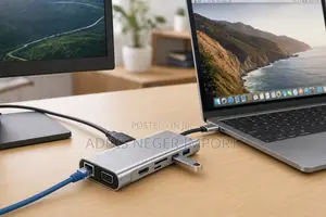 11-in-1 USB-C Multiport Hub With HDMI, VGA and Gigabit LAN